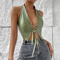 Corset vert