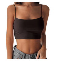 Haut bustier noir à bretelle
