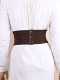 Ceinture corset steampunk avec boucle à ardillon