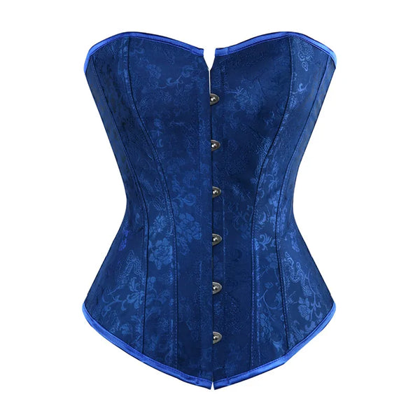 Corset bleu Bustier Push-up