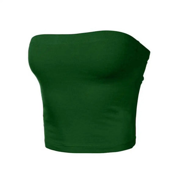 Corset vert sans bretelles