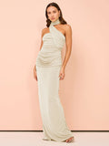 Robe corset Longue Élégante Dos Nu pour Femmes