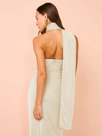 Robe corset Longue Élégante Dos Nu pour Femmes
