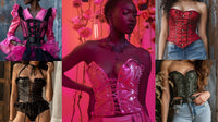 corset de plusieurs couleurs pour femme