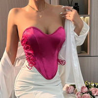 top corset rose