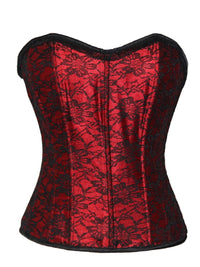 Corset Rouge Bordeau