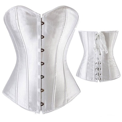 corset sexy white