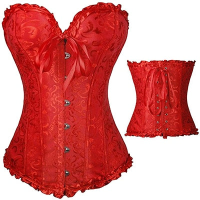 corset rouge sexy