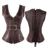 Corset Steampunk Cuir