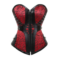 Corset Rouge et Noir