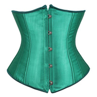 corsets sous le buste turquoise