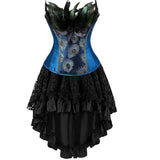 Robe Corset Bustier Plume