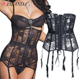 Corset et Porte Jarretelle Chic agrafe