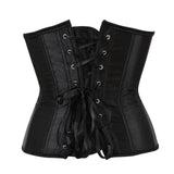 Corset femme Gothique Sous Buste cuir