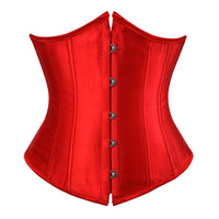 corset sous la poitrine rouge