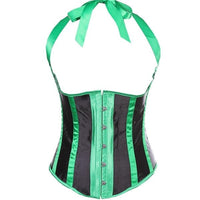 Corset Bustier Femme Vert