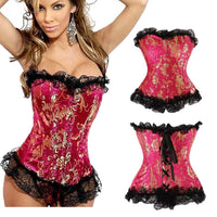 corset broderie