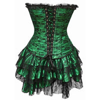 Robe Corset Vert Emeraude