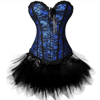 Robe Burlesque Bleu