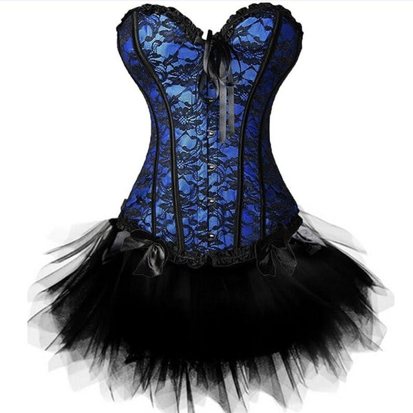 Robe Burlesque Bleu