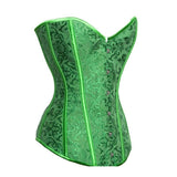 Corset Gothique Vert