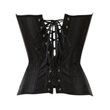 Corset femme Bustier Plume Bleu