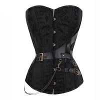 Corset serre taille gothique