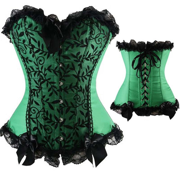 corset vert émeraude