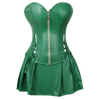 Ensemble Corsage Jupe Verte