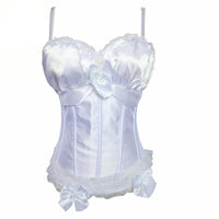 Corset Blanc Satin