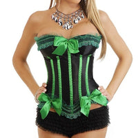 Corset Burlesque Vert