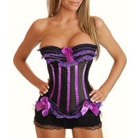 Corset Burlesque Violet