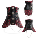 Corset Gothique Bordeaux