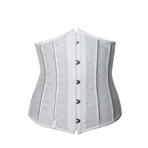 Corset sur Chemise Blanc