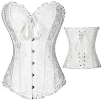 corset sexy blanc