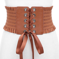 Ceinture Corset Marron