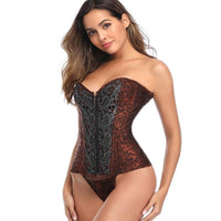 Corset femme Gothique Brocart